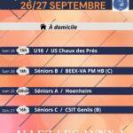 match 26 sept